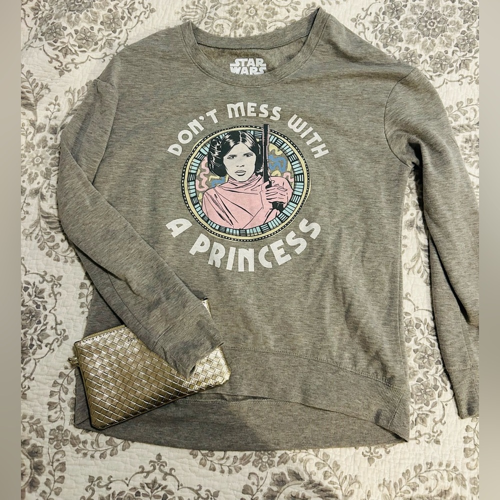 Star Wars Gray Graphic Sweatshirt